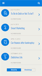 Mobile Screenshot of debtsfreelife.com